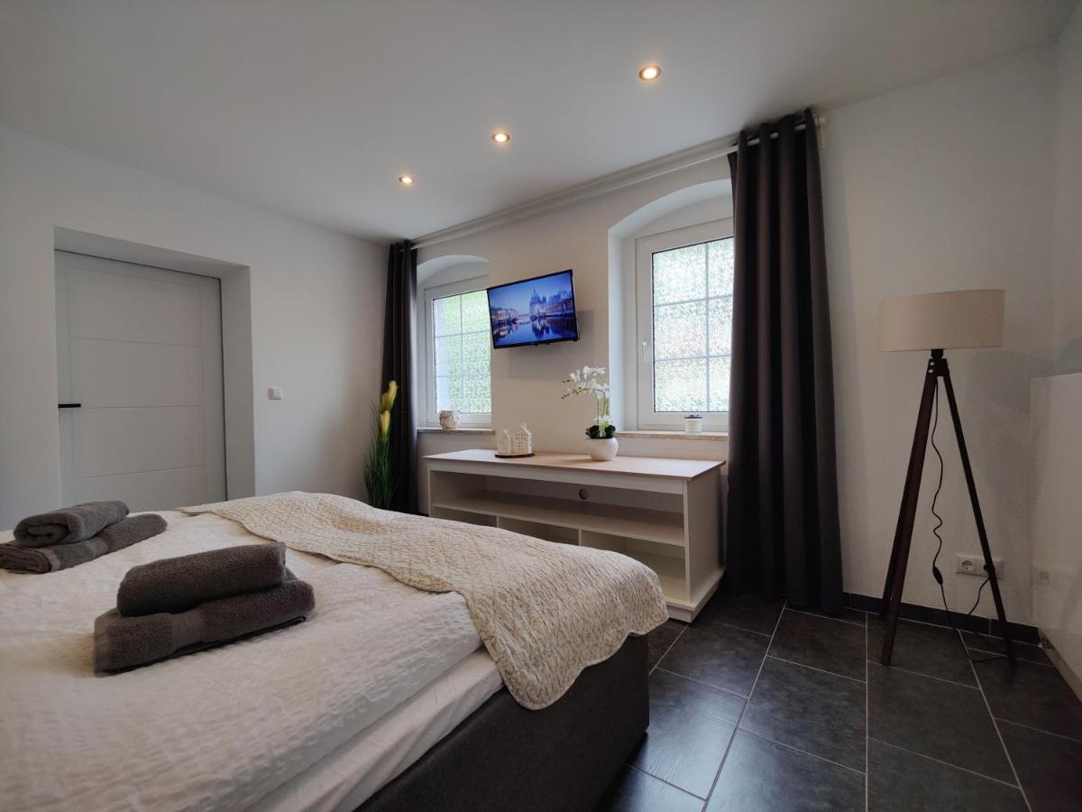 Ferienhaus Villa Adelsberg Mit Dachterrasse In Zentraler Lage Fuer Bis Zu 10 Personen Chemnitz Exteriör bild