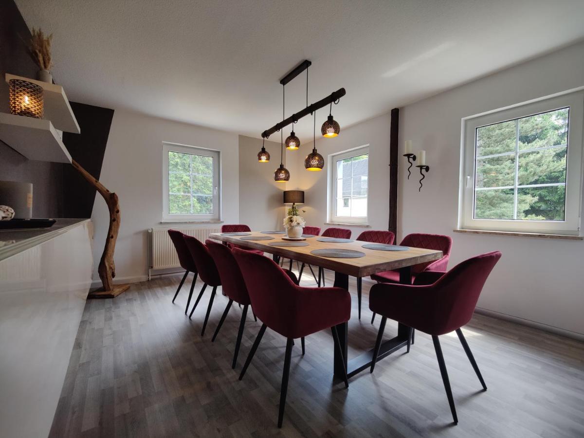 Ferienhaus Villa Adelsberg Mit Dachterrasse In Zentraler Lage Fuer Bis Zu 10 Personen Chemnitz Exteriör bild