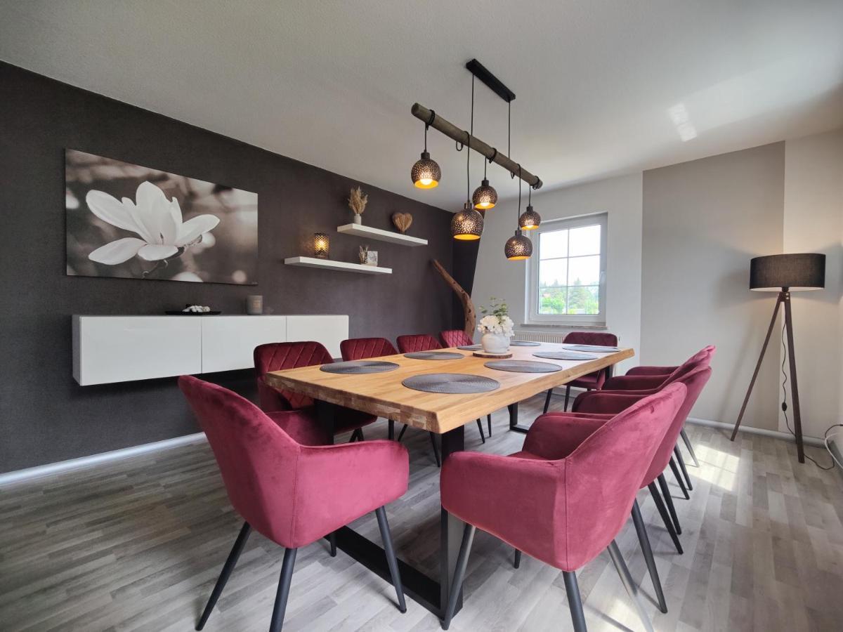 Ferienhaus Villa Adelsberg Mit Dachterrasse In Zentraler Lage Fuer Bis Zu 10 Personen Chemnitz Exteriör bild